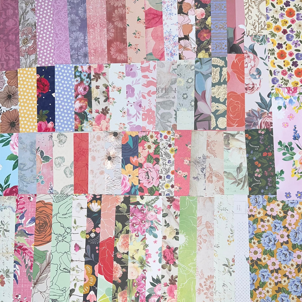 Floral Paper and Ephemera Kit #1