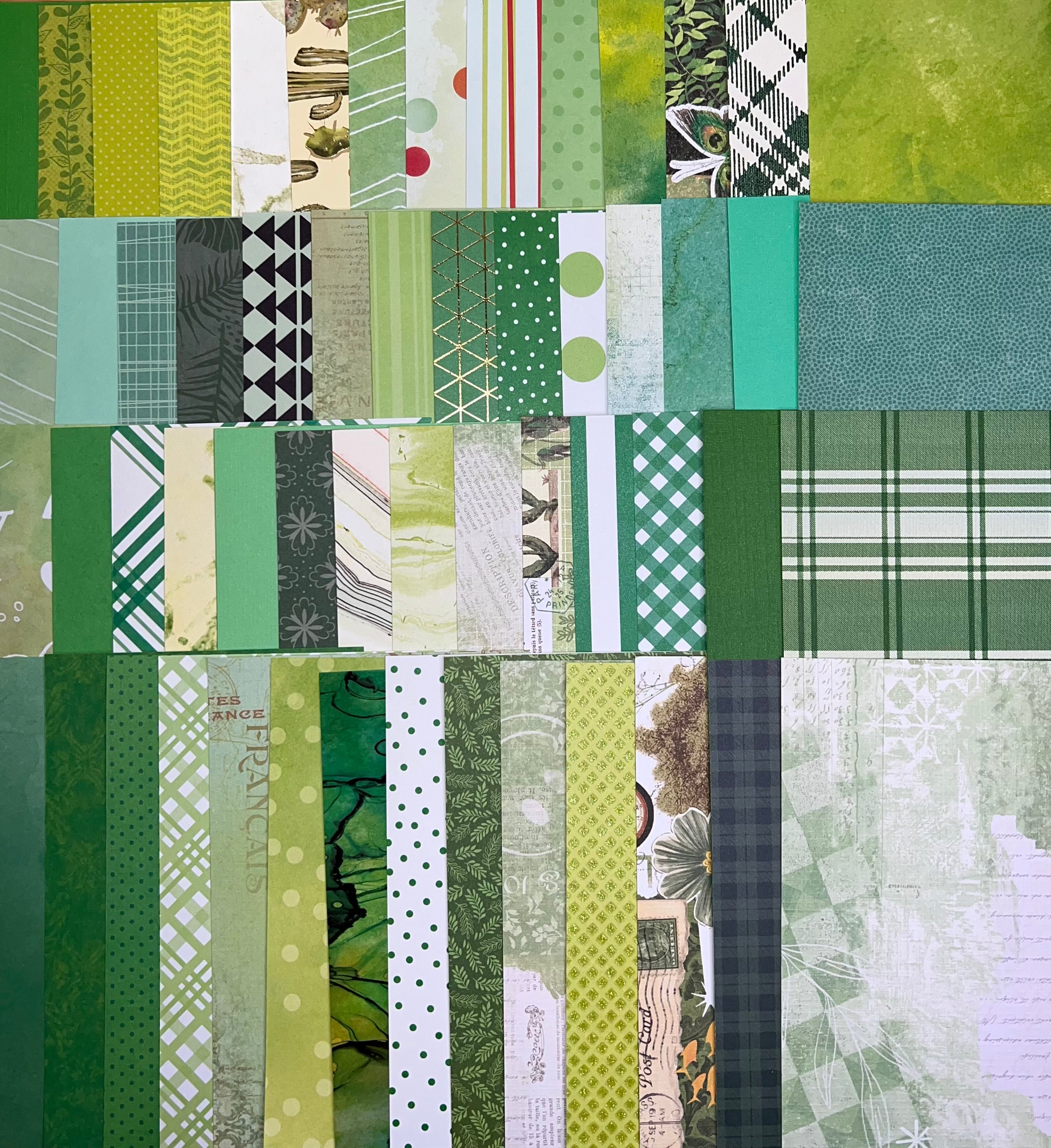 Green Paper and Ephemera Kit #2
